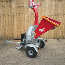 Crytec Wood Chipper CRC500-BS 4.7 inch 120mm Key Start Petrol B & S Engine Tough