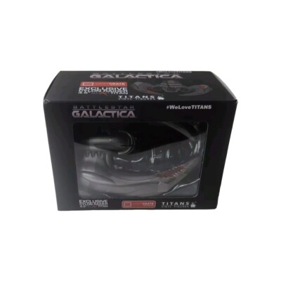Battlestar Galactica Sealed Loot Crate Cylon Raider & Challenge Coin Viper Squad