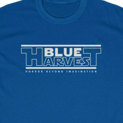 BLUE HARVEST T-Shirt - Star Jedi Wars Return SITH Mando