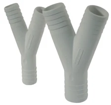 Plastic Y-Shaped Ø25x25x25mm 3x 1 Zol Y-Piece