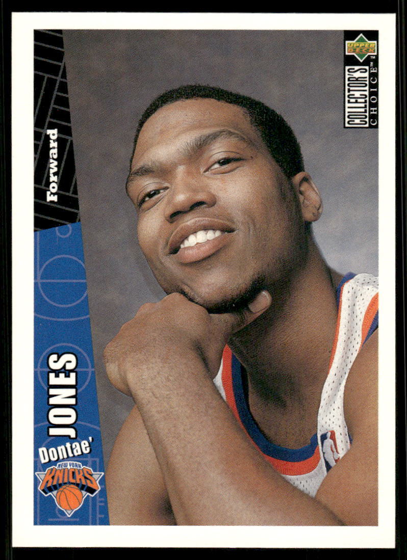 1996-97 Collector's Choice #293 Dontae' Jones