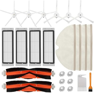 Robotic Vacuum Cleaner Parts for Xiaomi Roborock S4 S5 S6 E4 E20 E25 E35 S50