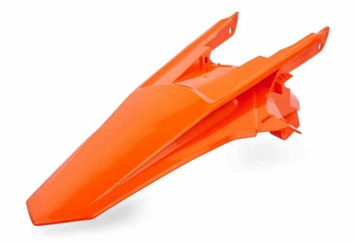 Garde boue arrière POLISPORT orange motocross KTM SX 125/150 2016 - 2018 - Photo 1/1