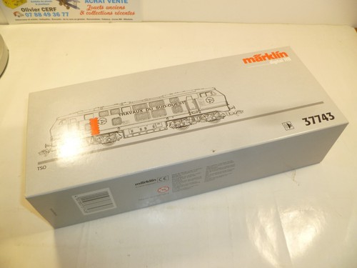 HO MARKLIN LOCOMOTIVE DIESEL DIGIT REF 37743
