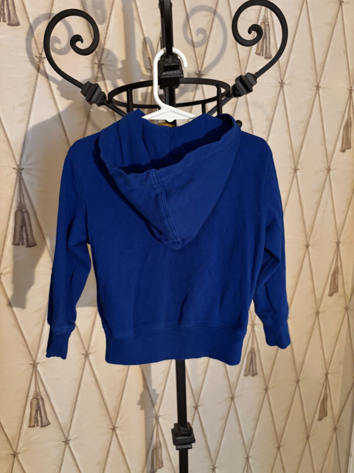 Polo ragazzo Ralph Lauren Big Pony full zip French Terry felpa con cappuccio 3T