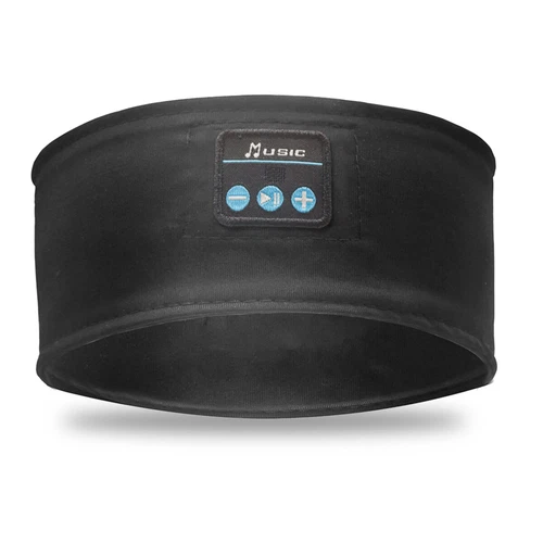 Drahtlose Musik Bluetooth Kopfbügel Sport Kopfhörer Augenmaske für Schlaf Arbeit - Bild 13 von 17
