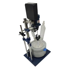 1 PC 110V 5L Single-Layer Glass Reactor Lab Reactors Medical & Lab Device