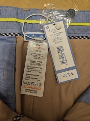 Hochwertige Hose JACADI Junge 152/ 12 J.