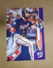 2020 Topps Series 2 Meijer purple SP Adam Eaton #568 Washington Nationals Hot 🔥