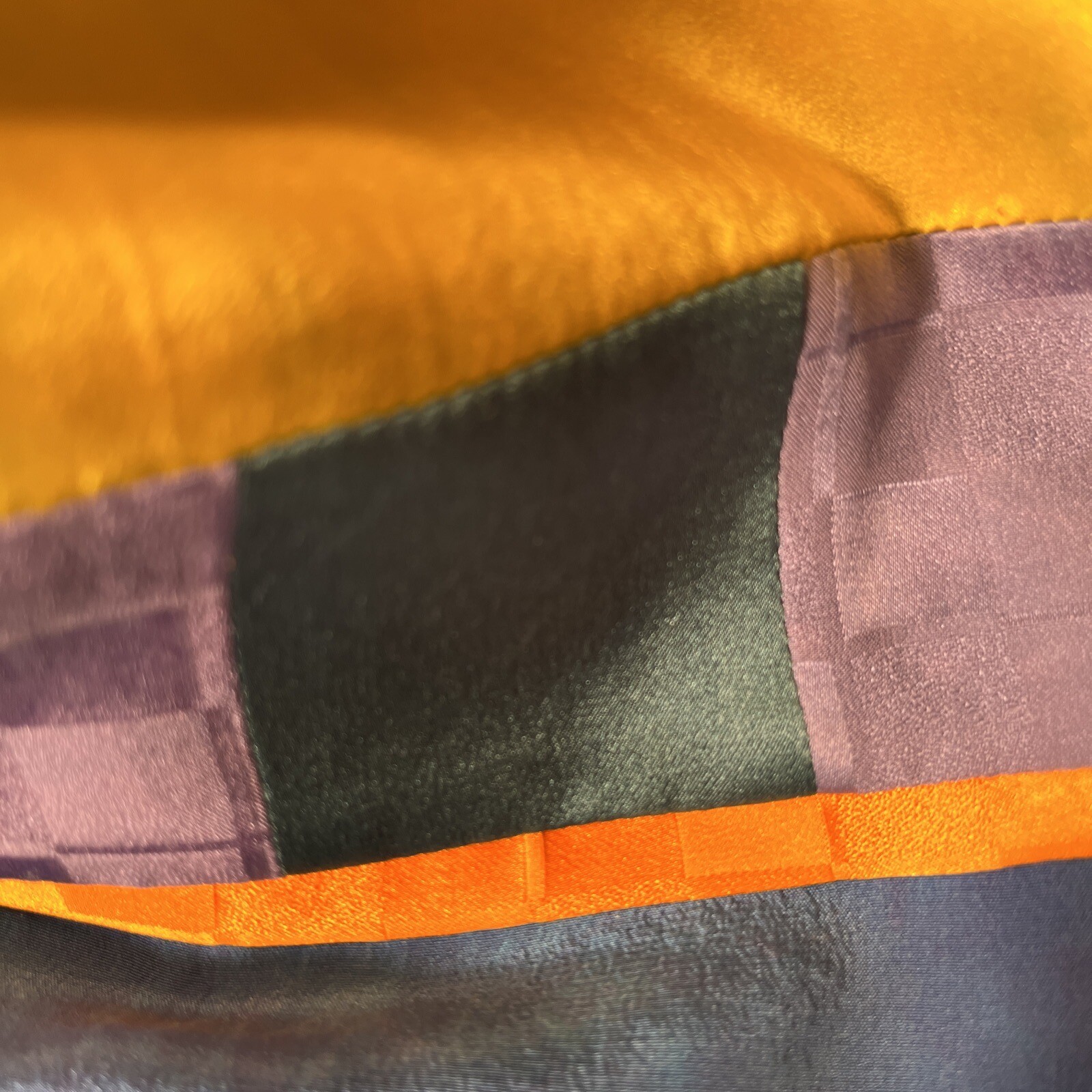 Anonymous Gorgeous Rectangular Silk Scarf ARTSY D… - image 15