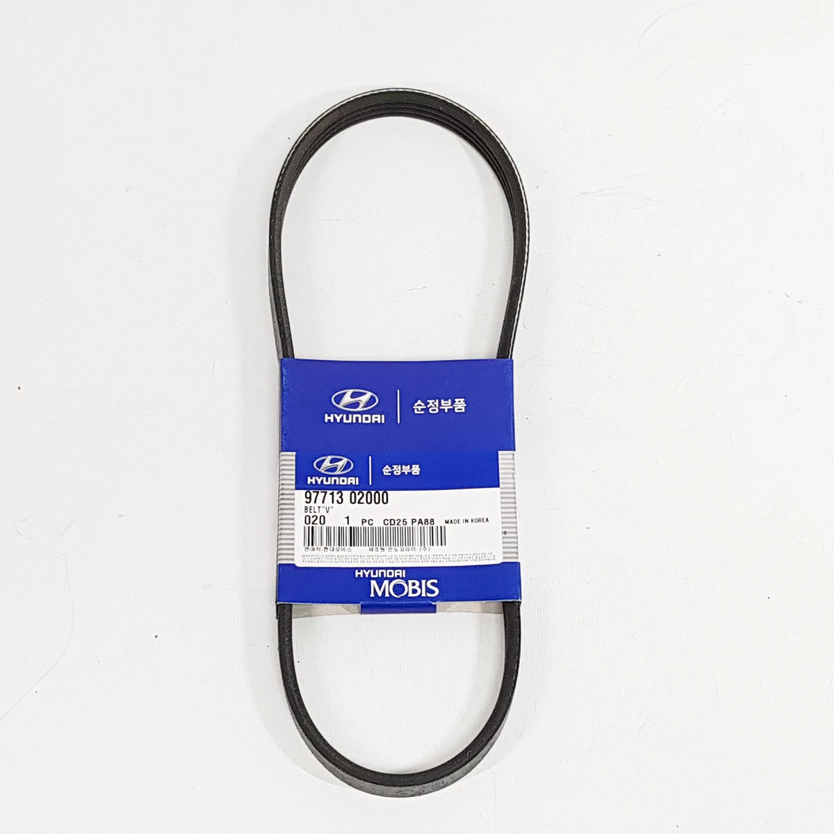 9771302000 4PK675 A/C Compressor Belt For Hyundai Getz Click 1.1L  