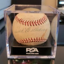Rare Signed Baseball Ted Williams / Joe Garagiola / John Roseboro / Frank Howard