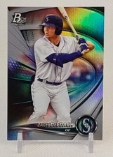 ⚾️2022 bowman platinum ZACH DeLOACH (rookie) baseball card #TOP-41⚾️ *Mariners*