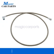 Turbo Oil Feed Line 48" Stainless steel braided Turbo Oil Feed Line -4AN