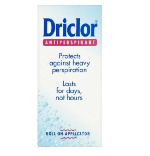 Driclor antitranspirantes