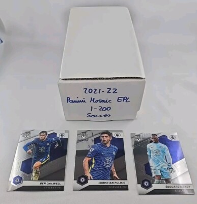 2021-22 Panini Mosaic English Premier League Fussball  KOMPLETT   1-200