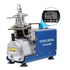 YONG HENG High Pressure PCP Air Compressor LCD Display 4500Psi Auto-Stop