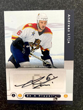 2005-06 Be A Player Signatures #AL Andreas Lilja Autograph B18