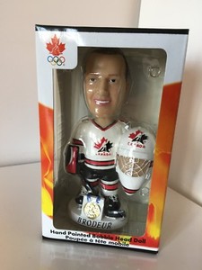 olympics salt 2002 canada lake team bobblehead brodeur martin