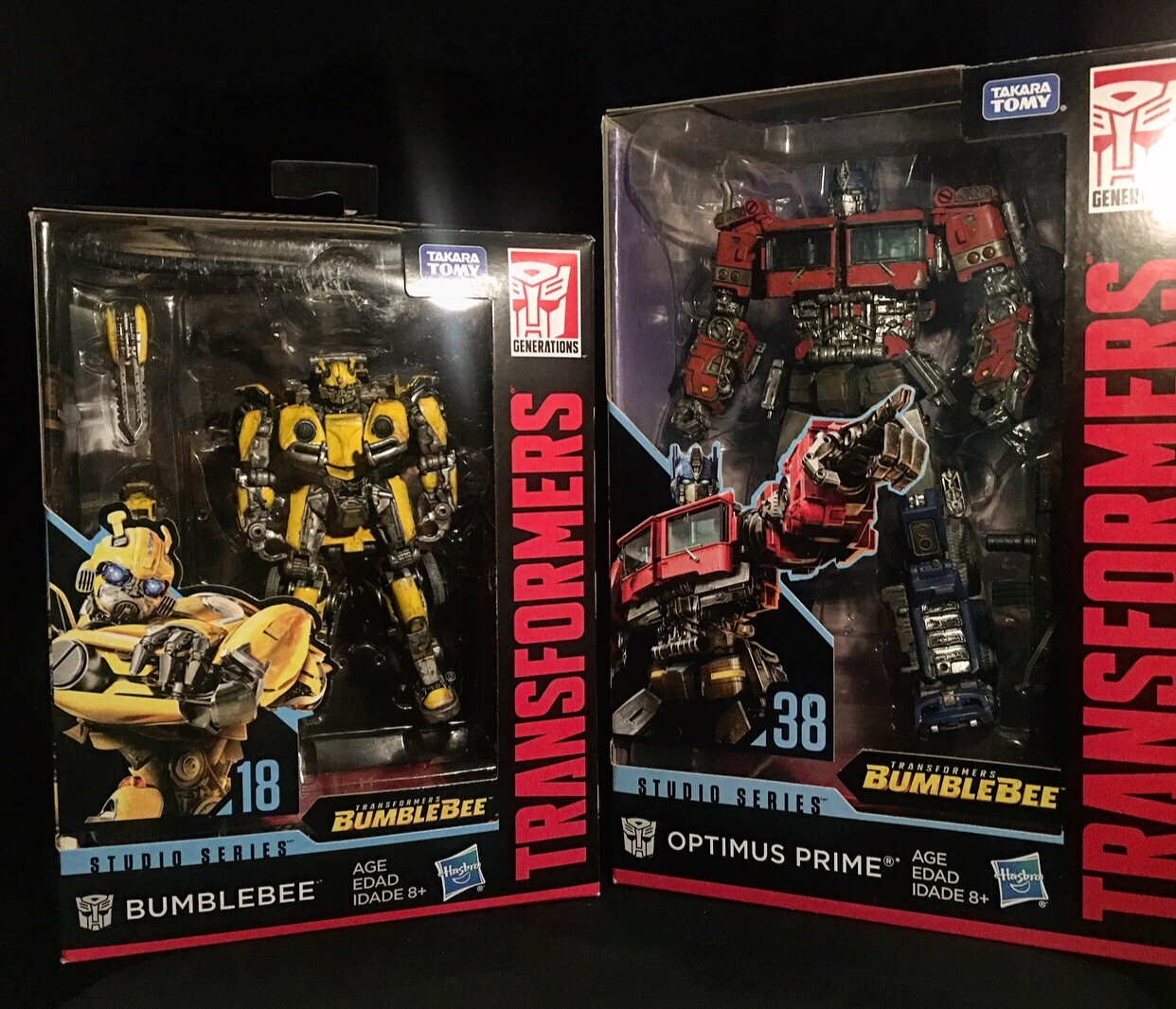 transformers studio series bumblebee optimus prime