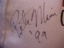 SIGNED By Famous PETE MARINO 1999Outdoor World Spring Classic Cap Brass Pro Shop