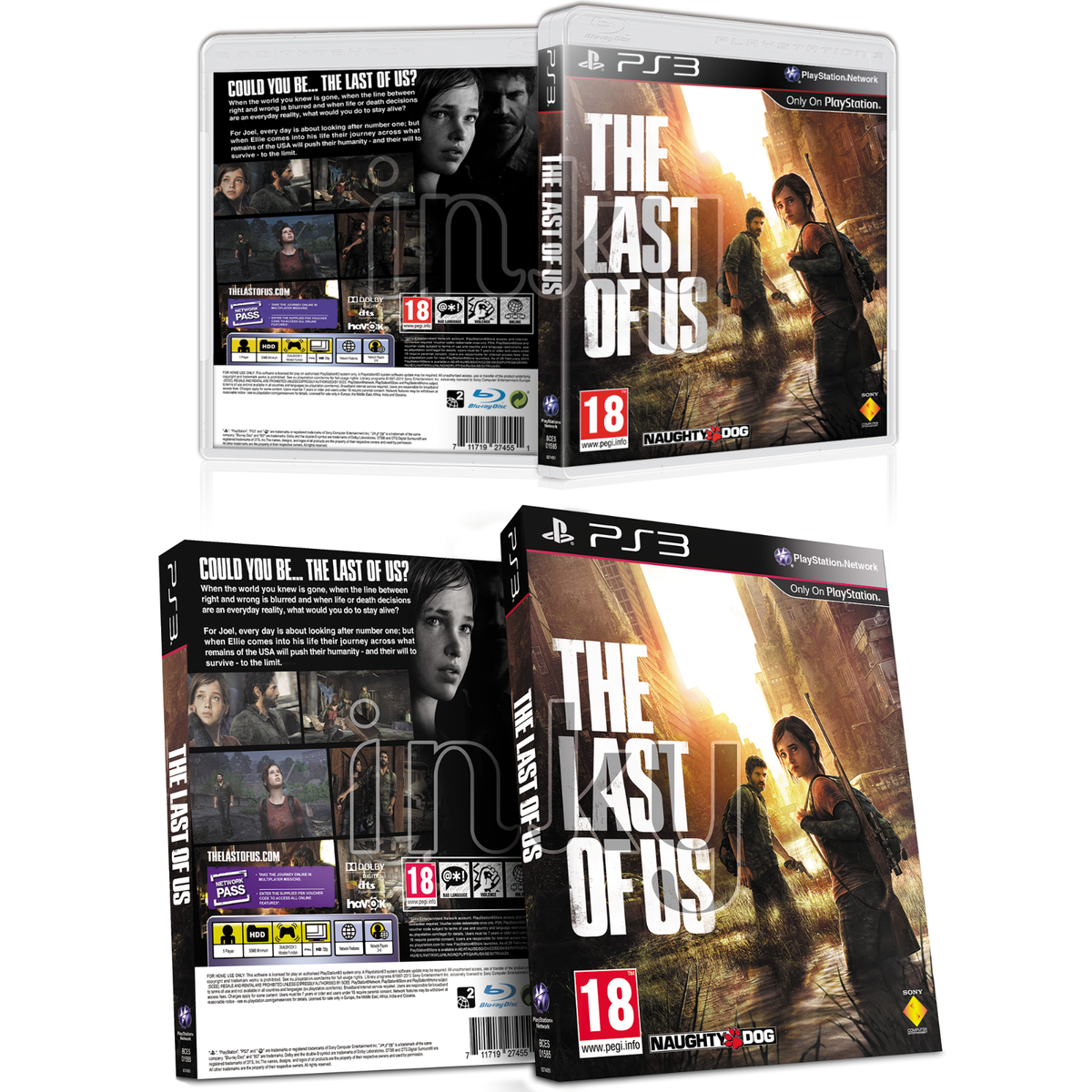 Playstation 4 The Last Of Us The Last Of Us Remastered Steelbook Case – Custom-Made Für PS4, Ohne Spiel, Sammlerstück PS 4 Last Of Us 2