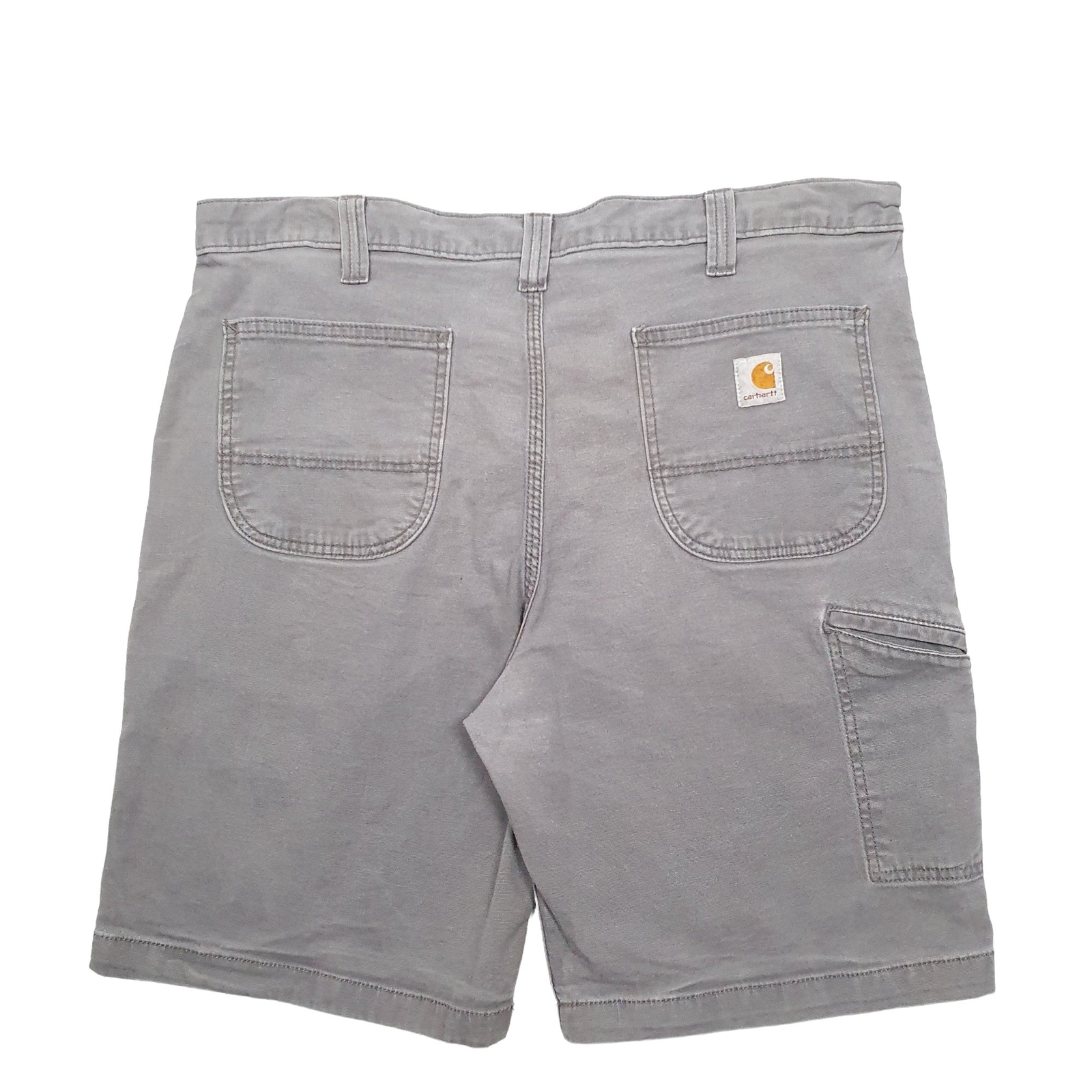 CARHARTT Workwear Grey Carpenter Workwear Cotton Shorts Mens W38 image 2