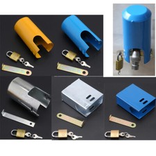 Outdoor Faucet Lock Tap Padlock Key Sink Valve Lockable Anti Theft Cover Protect
