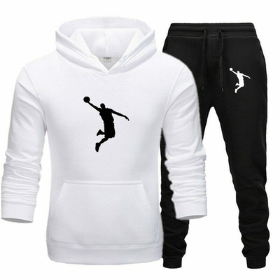 Nuovo Michael JORDAN Air Legend 23 tuta con cappuccio e pantaloni Bulls  Sportswear da uomo | eBay