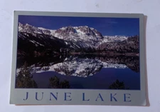 Vintage June Lake Postcard By MGG - Unused