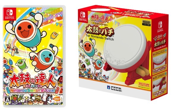 Taiko no Tatsujin Nintendo Switch ver. & Drum & BACHI drumstick