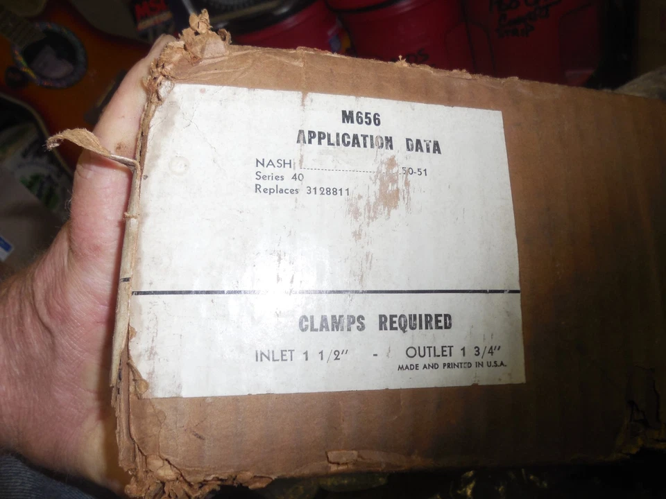 SILENCIADOR GOERLICH NUEVO 1950-51 SERIE NASH 40 apps en fotos Foto 2 de 4