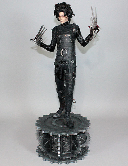 シザーハンズ　Edward Scissorhands フィギュア EDWARD SCISSORHANDS 1/4 scale statue~HCG~Johnny Depp