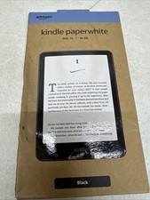 Amazon Kindle Paperwhite 12th Generation - 16GB - 7  - Black