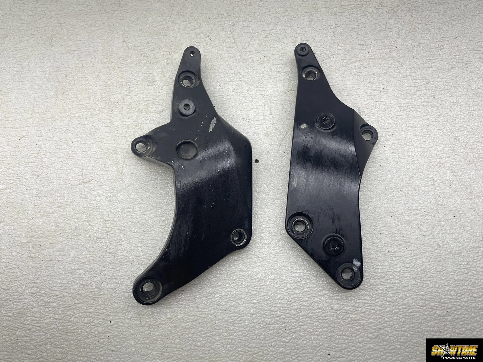 08-10 KAWASAKI NINJA ZX10R LEFT RIGHT FRAME MOUNT BRACKET SET