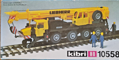 Kibri 10558 Liebher Zweiwegekran, Bausatz, H0