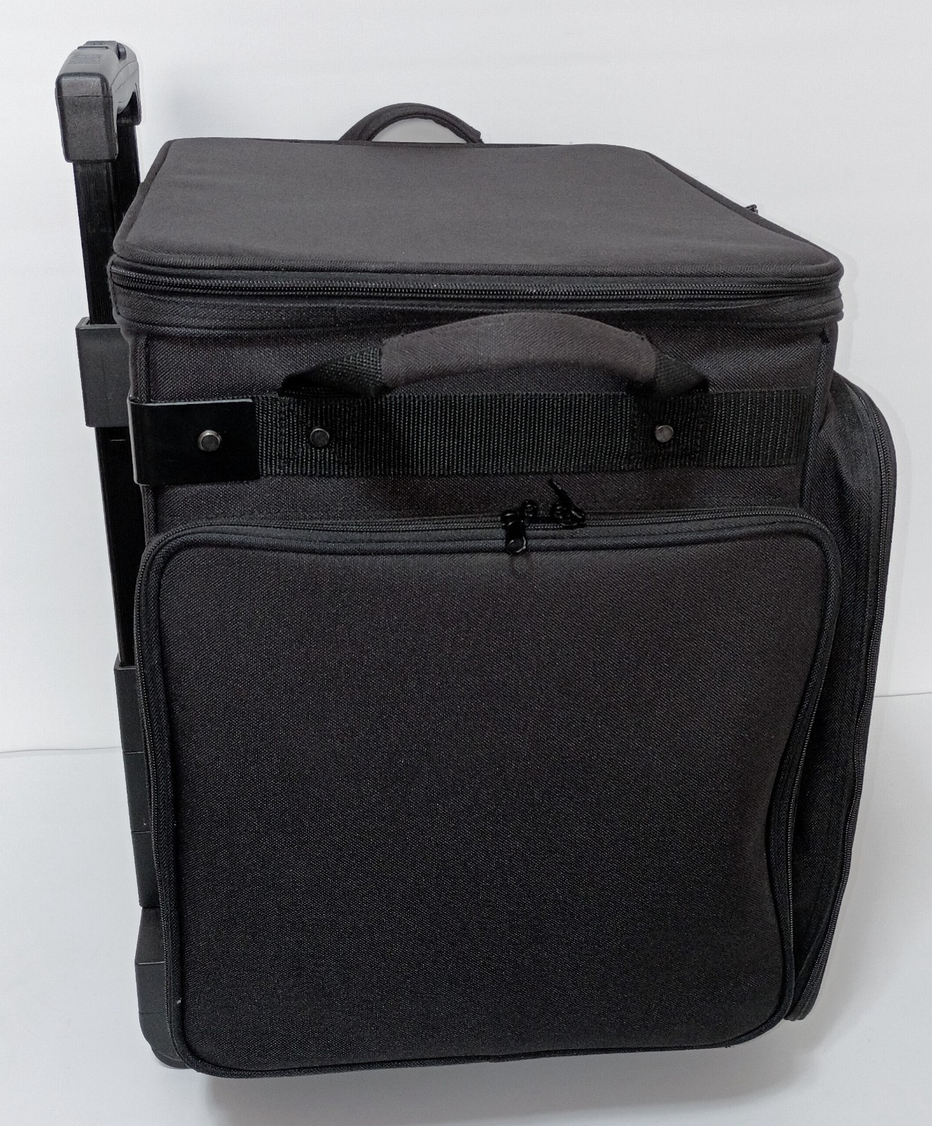 CROP-IN-STYLE XXL Rolling Tote Scrapbook Art Craft Storage Organizer Luggage Bag