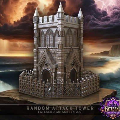 Fantasy Würfelturm - Random Attack Castle Tower