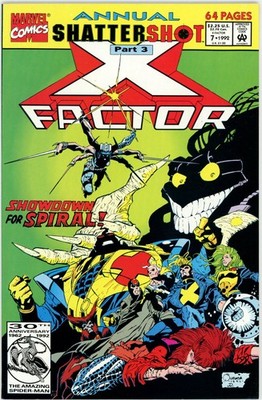 X-Factor Annual #7 1992 Marvel Comics NM Comic Book Direct Edition
