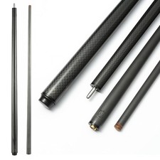 Carbon Fiber 58" Billiard Pool Cue Stick 12.8mm Tip CC01 Color Carbon Fiber