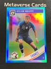 2018-19 Panini Donruss Optic Kylian Mbappe Rookie RC Aqua Prizm 57/149 #132