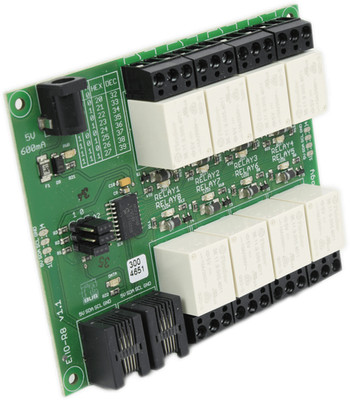 Raspberry Pi | 8-Relay Addon EMO-R8 Erweiterungs-Platine passend für Unipi 1.1