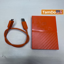 WD My Passport 1TB Portable External Hard Drive HDD Orange *Pls READ*