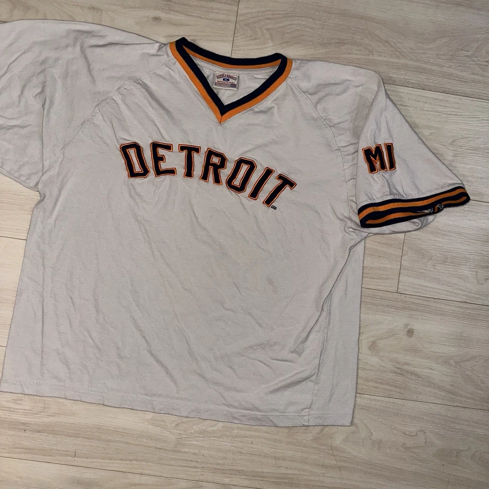 Camiseta De Colección Tigres de Detroit Talla XL Béisbol MLB Camiseta Bordada Y2K Retro Foto 3 de 4