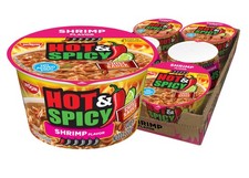 UPC 070662196625 product image for Nissin Hot & Spicy Ramen Noodle Soup, Shrimp, 3.27 Ounce (Pack of 6)  | upcitemdb.com