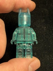 RARE LEGO DC Batman Trans light blue Prototype Minifigure