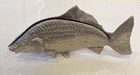 Silver Fish Vintage Art Figurine Koi Carp Fisherman Vintage Angler — photo 1