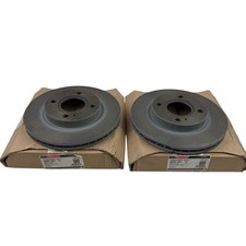 2-pack of Genuine Motorcraft BRRF-209 2011-2019 Fiesta Front Disc Brake Rotors