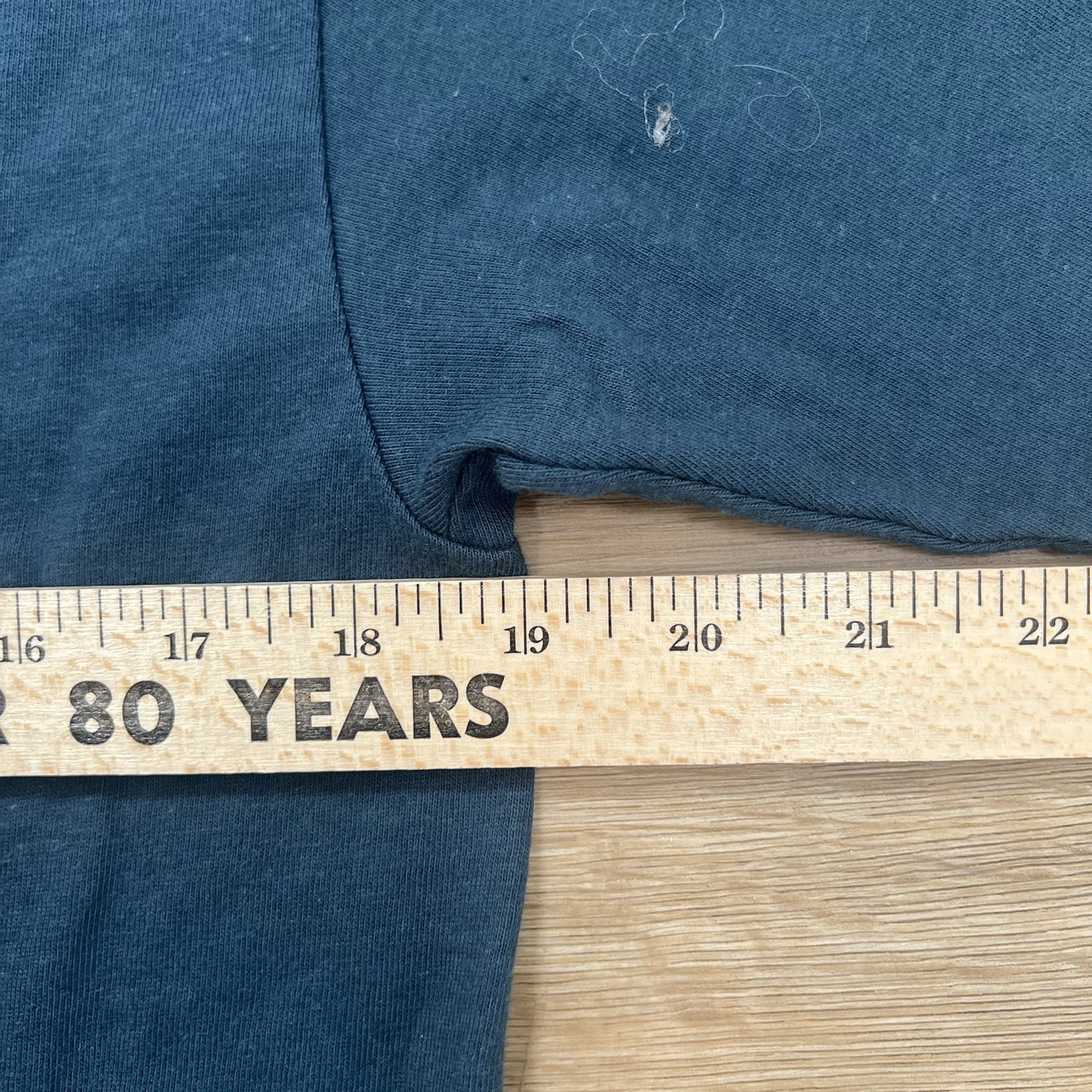 Blue Vintage Single Stitched Hiking T-shirt The Nature Company Reach Your Peak