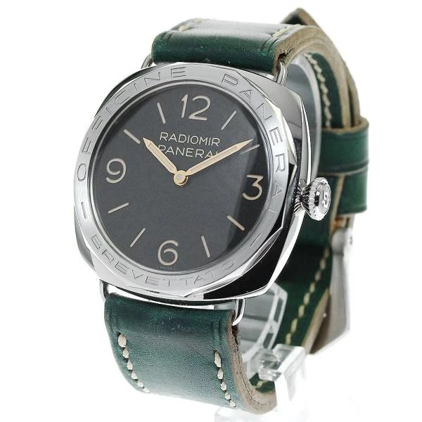 Panerai — Officine Panerai Radiomir PAM00685 47mm SS Black Dial Hand-Winding Watch #C3317